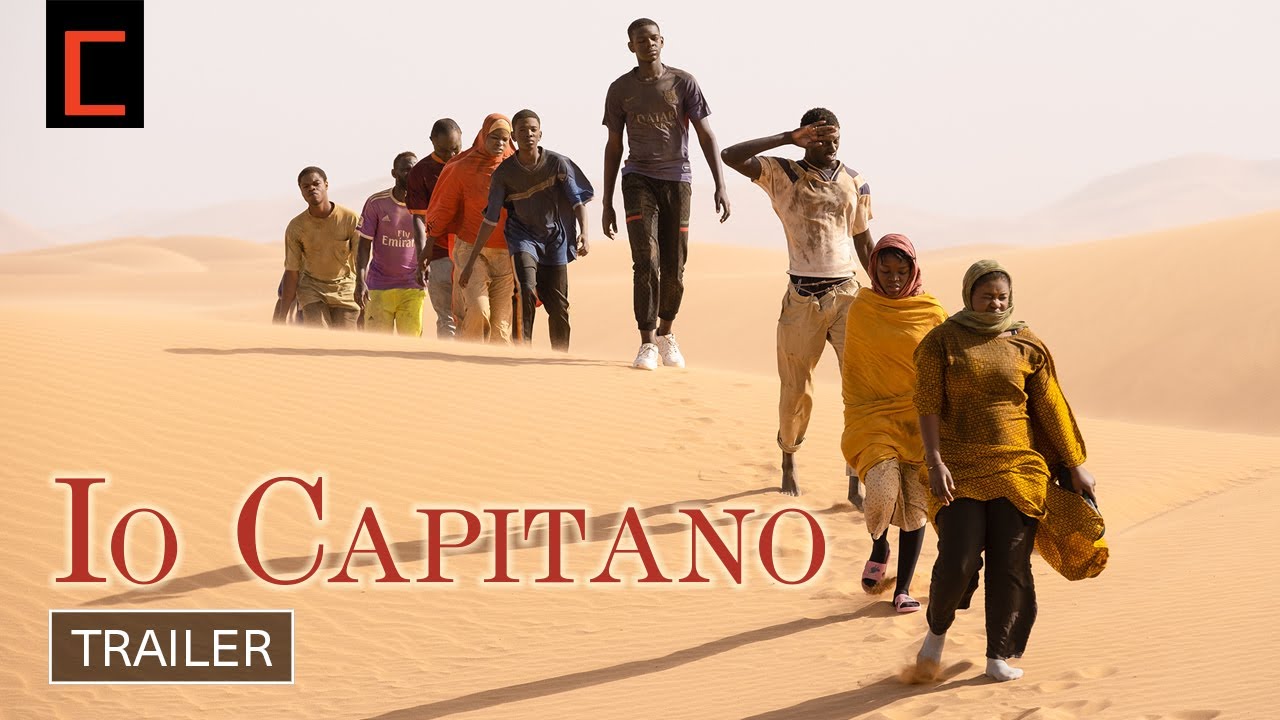 Video for the film Io Capitano — US Trailer [Subtitled]