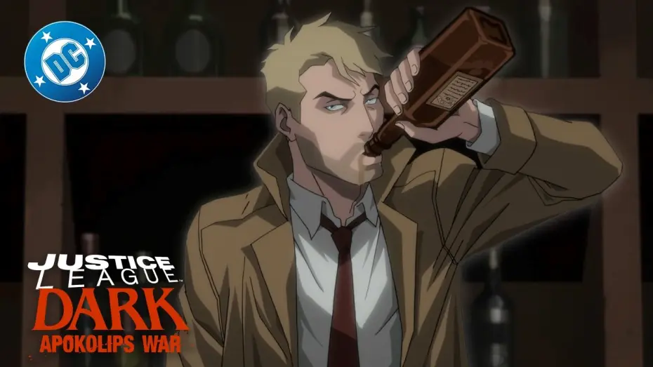 Video for the film Justice League Dark: Apokolips War — drinking beers with Constantine