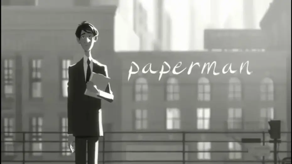 Video for the film Paperman — Walt Disney Short Film: Paperman