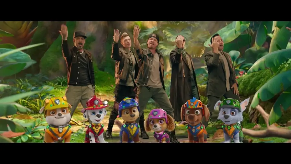 Video for the film PAW Patrol: The Dino Movie — Backstreet Boys - Bottle Up
