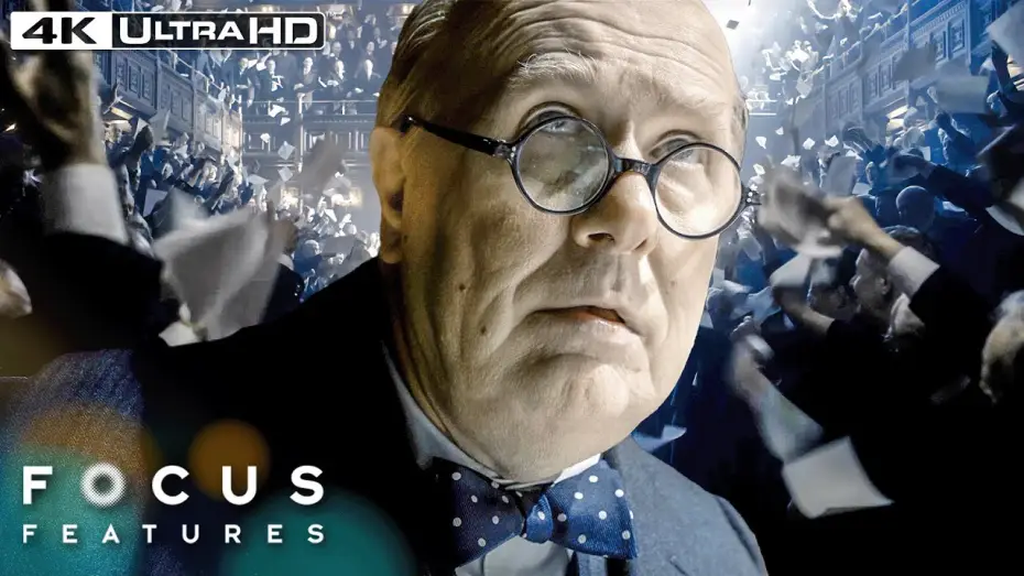 Video for the film Darkest Hour — Churchill's "Never Surrender" Speech to Parliament