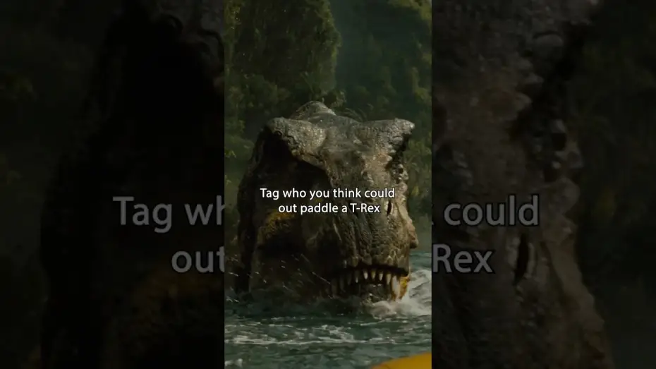 Video for the film Untitled Jurassic World Movie — Paddle like your life depends on it…cause it does.