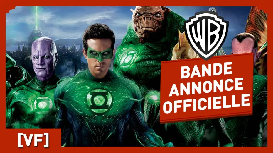 Video for the film Green Lantern — Green Lantern - Bande Annonce 4 Officielle (VF) - Ryan Reynolds / Blake Lively / Peter Sarsgaard