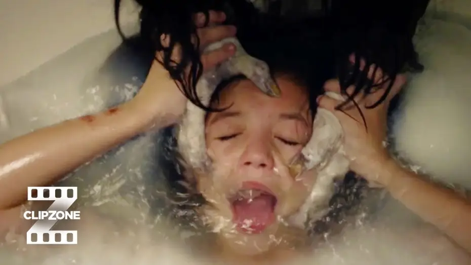 Video for the film The Curse of La Llorona — Demon in the Bathtub