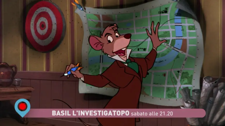 Video for the film The Great Mouse Detective — "Basil l'investigatopo" domenica 28 dicembre alle 21.20 su Tv2000