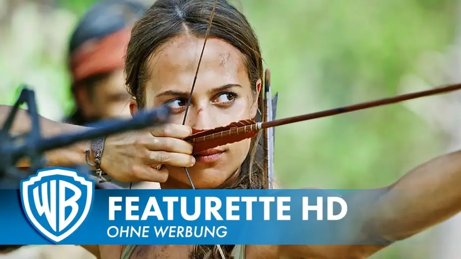 Video for the film Tomb Raider — Tomb Raider - Featurette Deutsch HD