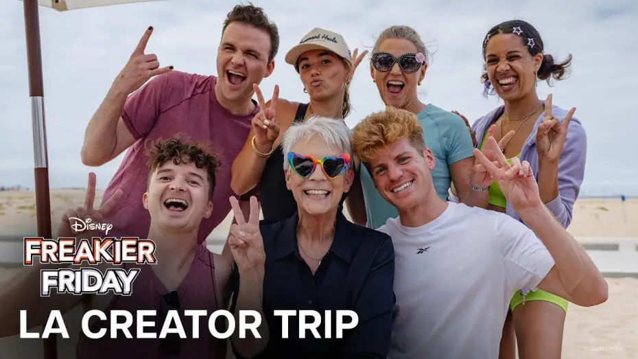 Video for the film Freakier Friday — Los Angeles Creator Tour
