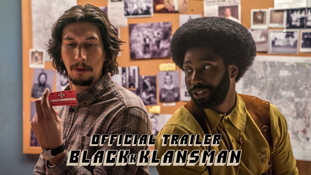 Video for the film BlacKkKlansman — Official Trailer