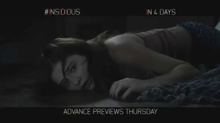 Video for the film Insidious: Chapter 3 — Insidious Chapter 3 - BE OKAY COUNTDOWN