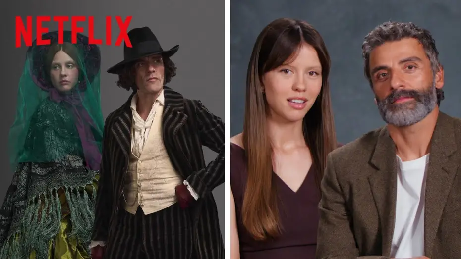 Video for the film Frankenstein — Mia Goth & Oscar Isaac on the Artistry of Their Costumes