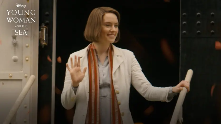 Video for the film Young Woman and the Sea — Courage