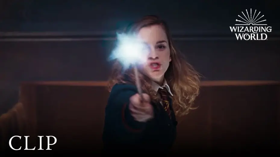 Video for the film Harry Potter and the Order of the Phoenix — "Stupefy!" Hermione Casts a Spell on a Naive Ron