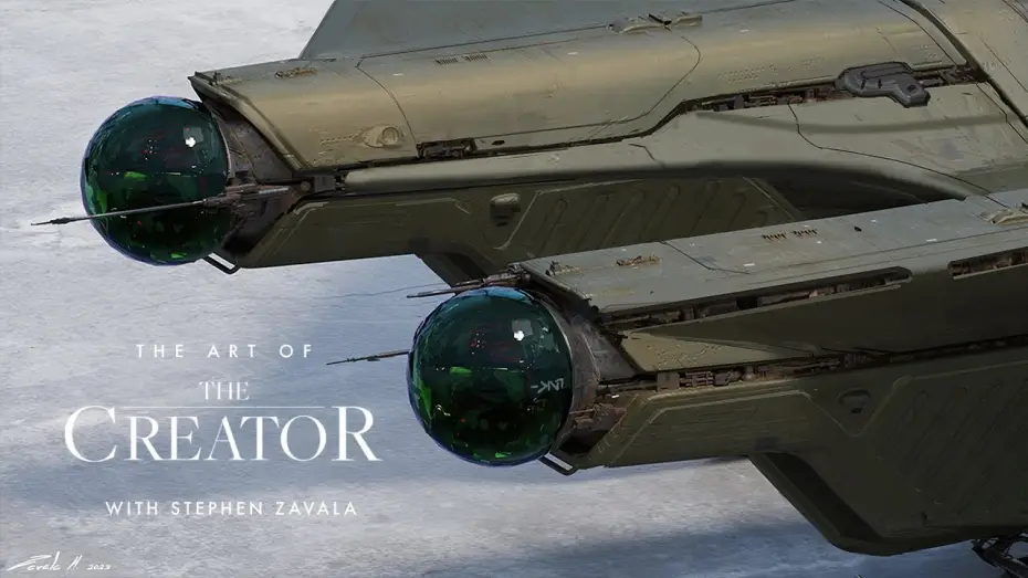 Video for the film The Creator — The Art of The Creator with Stephen Zavala