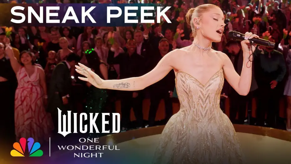 Video for the film Wicked: One Wonderful Night — Sneak Peek: Ariana Grande Performs “No One Mourns the Wicked”
