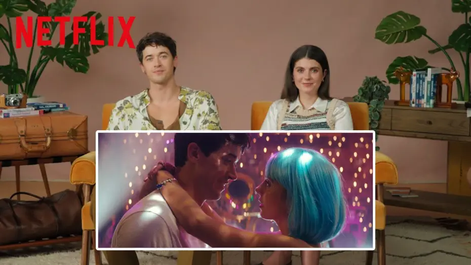 Video for the film People We Meet on Vacation — Emily Bader & Tom Blyth React to People We Meet On Vacation