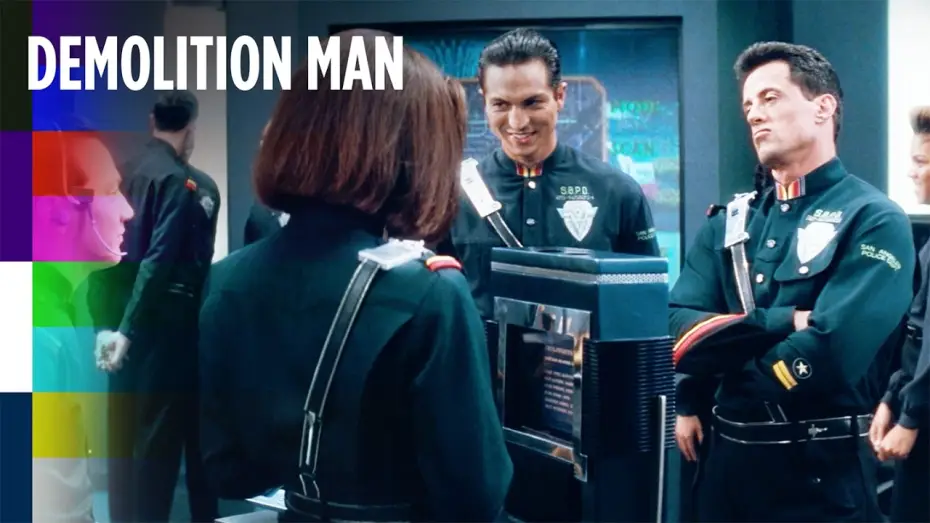 Video for the film Demolition Man — Unfreezing John Spartan