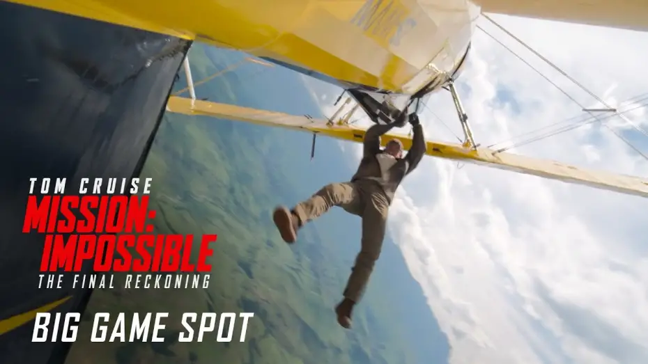 Video for the film Mission: Impossible 8 — Big Game Spot
