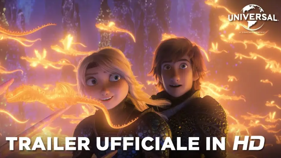 Video for the film How to Train Your Dragon: The Hidden World — DragonTrainer - Il Mondo Nascosto - Teaser Trailer Ufficiale