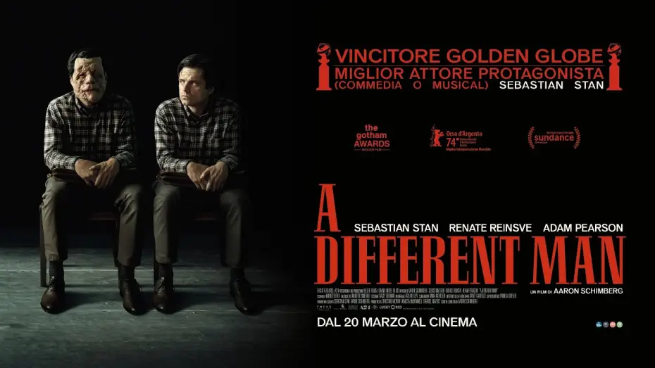 Video for the film A Different Man — A Different Man con  il vincitore del Golden Globe Sebastian Stan | Trailer ITA HD