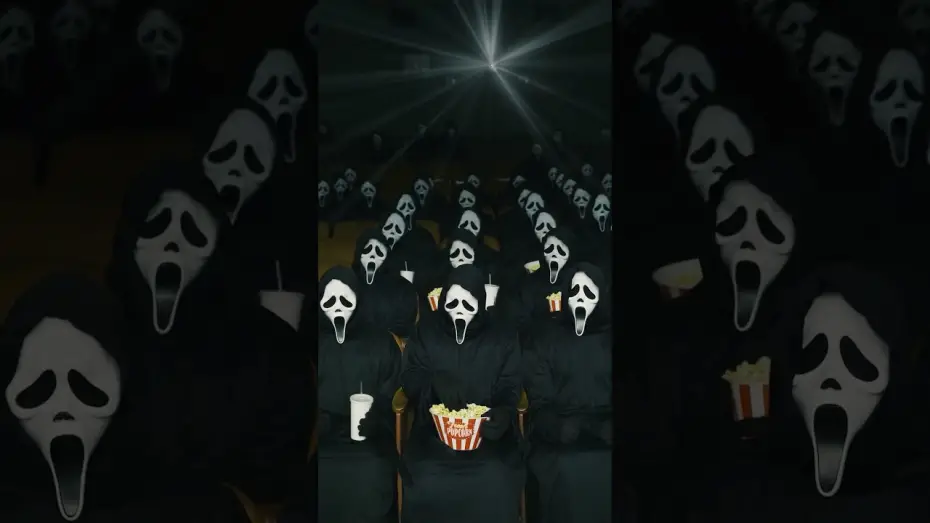 Video for the film Scream 7 — Ghostface in the Cinema