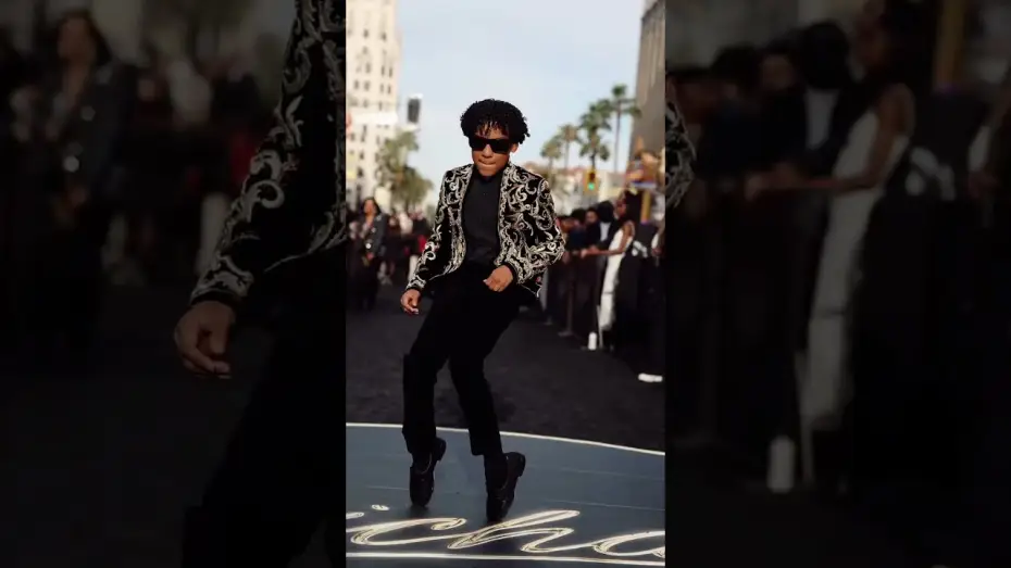Video for the film Michael — Juliano Valdi at the Los Angeles premiere