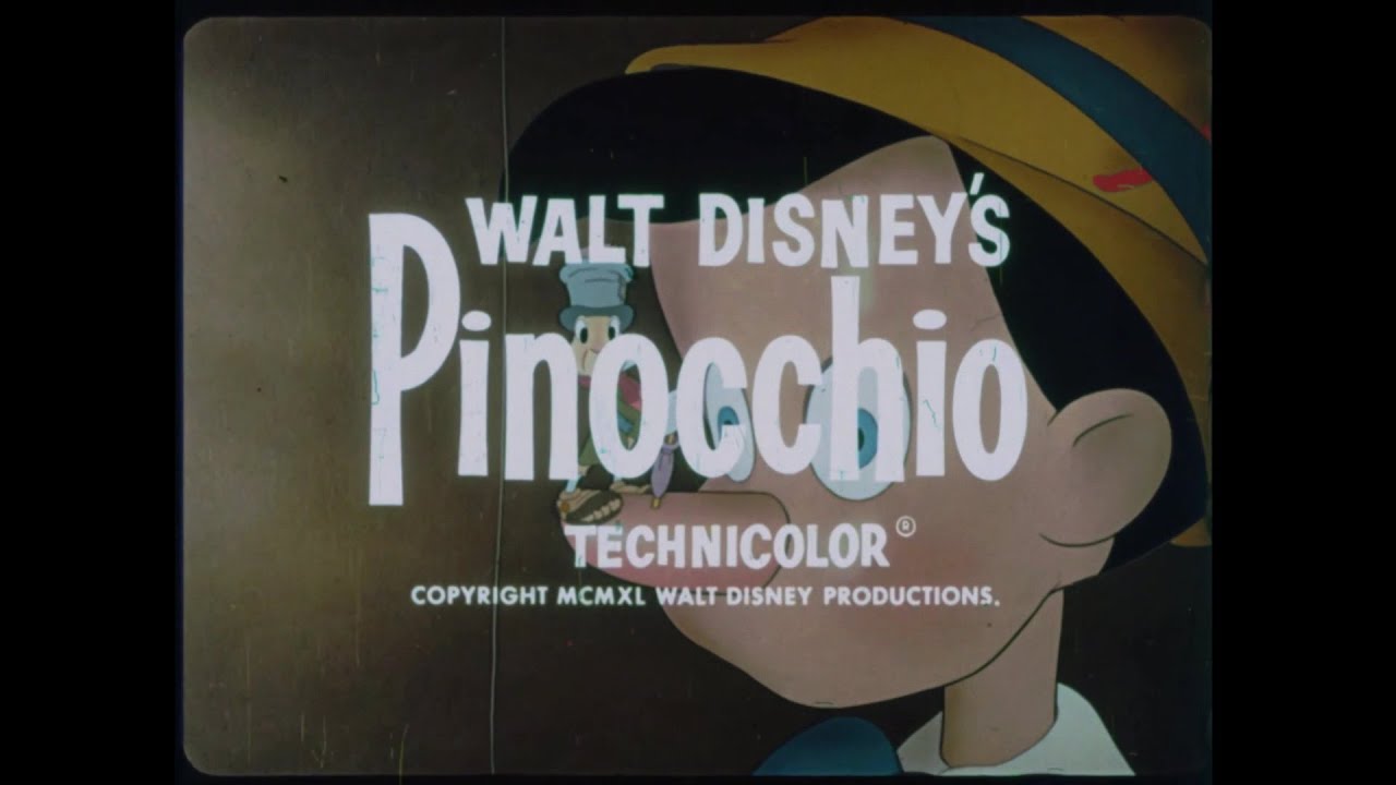Video for the film Pinocchio — Pinocchio - 1971 Reissue Trailer (35mm 4K)
