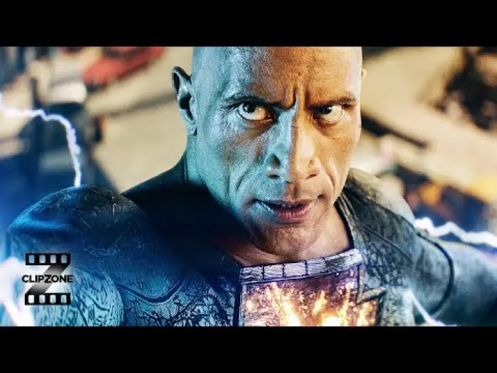 Video for the film Black Adam — Stopping A Bullet