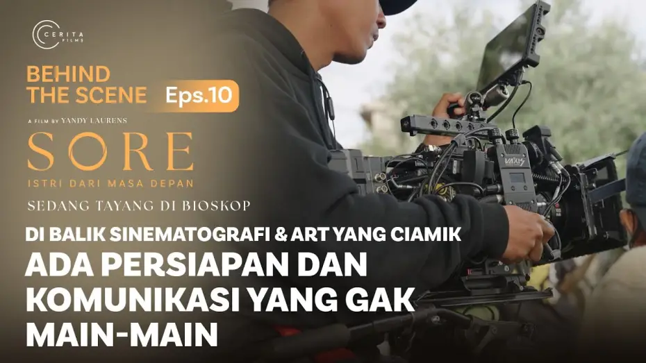 Video for the film Sore: A Wife from the Future — BEHIND THE SCENE | DI BALIK SINEMATOGRAFI & ART SYUTING FILM SORE
