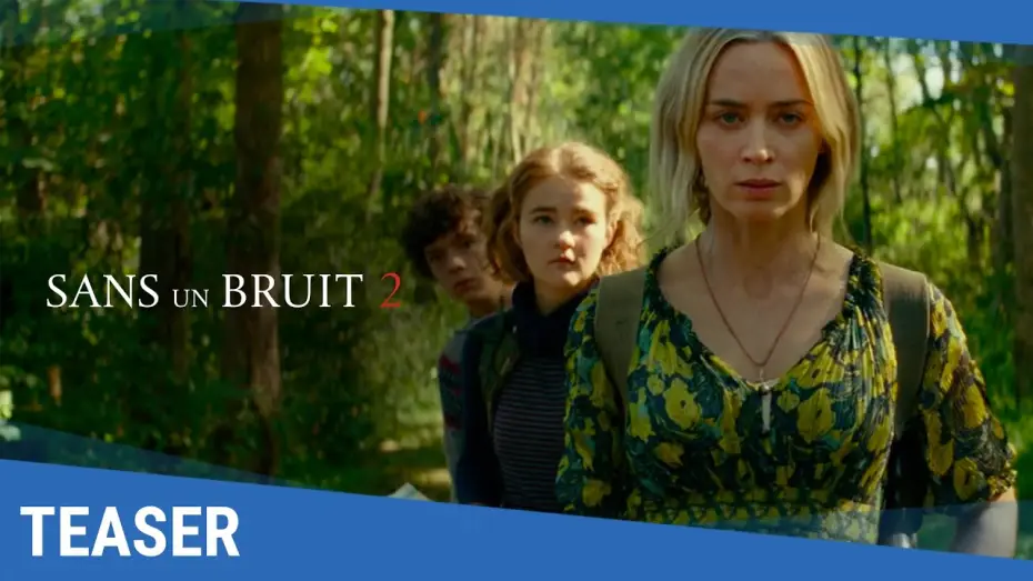 Video for the film A Quiet Place Part II — Teaser VOST
