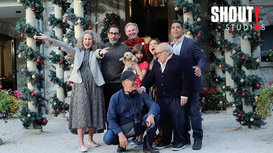 Video for the film A Sudden Case of Christmas — Behind the Scenes