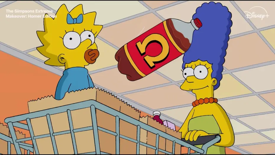 Video for the film Extreme Makeover: Homer Edition — Couch Gag