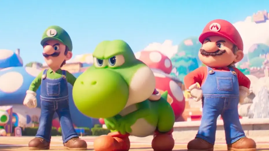 Video for the film Untitled Super Mario Bros. Movie — DER SUPER MARIO GALAXY FILM | Exklusiver Clip "Yoshi mampft zurück" deutsch/german HD