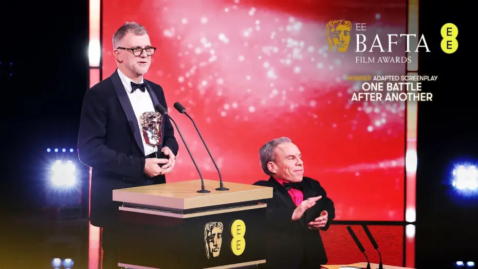 Video for the film BC Project — Paul Thomas Anderson Wins the Adapted Screenplay BAFTA | EE BAFTA Film Awards 2026