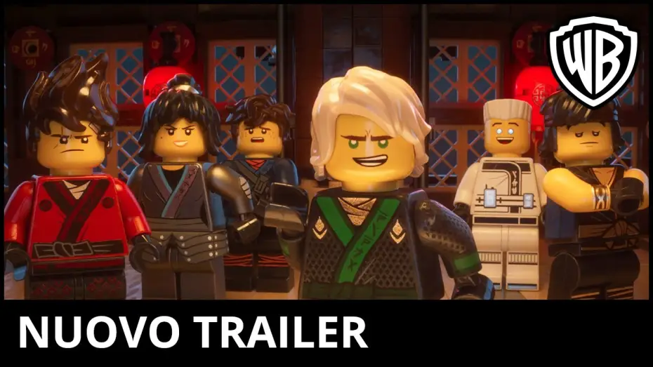 Video for the film The Lego Ninjago Movie — LEGO® NINJAGO® Il film - Nuovo Trailer Italiano