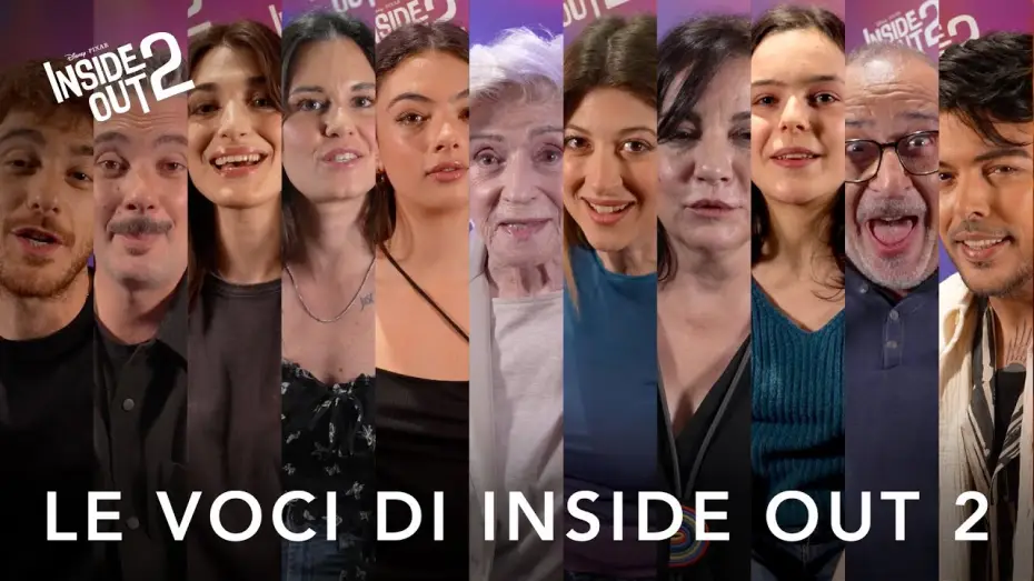 Video for the film Inside Out 2 — Inside Out 2 | Featurette | Le voci di Inside Out 2