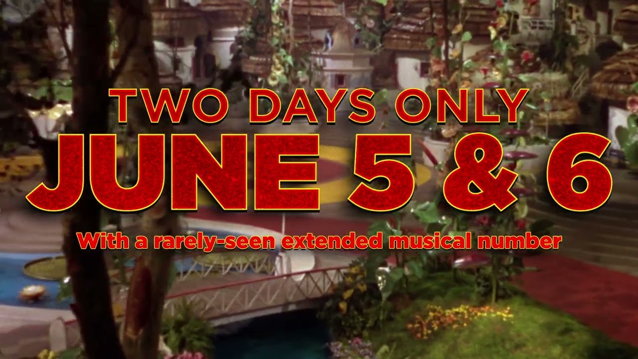 Video for the film The Wizard of Oz — Judy Garland 100 Years Over the Rainbow Spot