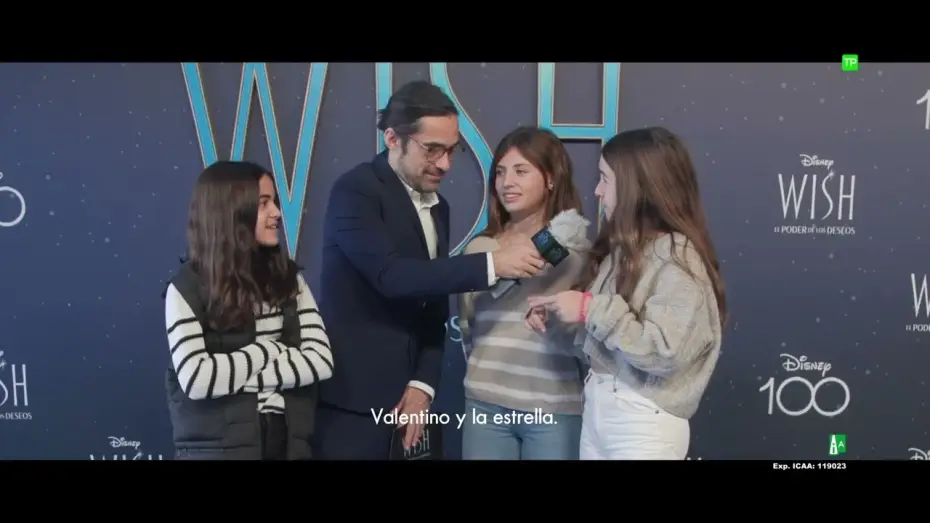 Video for the film Wish — Primeras Reacciones Infantiles