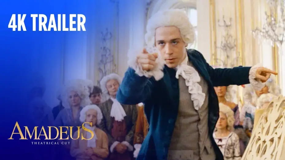 Video for the film Amadeus — 4K Ultra HD Trailer