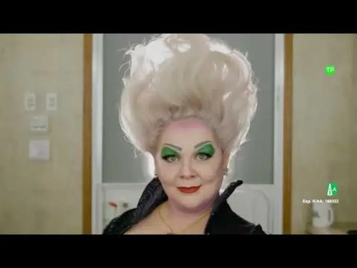 Video for the film The Little Mermaid — Melissa McCarthy se transforma en Úrsula