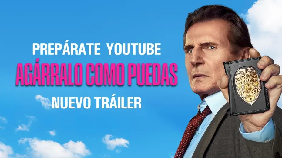 Video for the film The Naked Gun — Tráiler Oficial en español