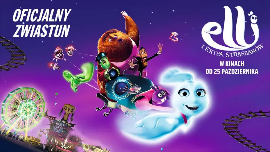 Video for the film Elli and her Monster Team — Zwiastun PL