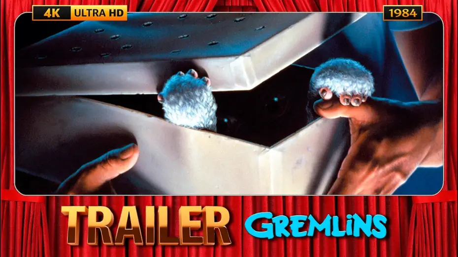 Video for the film Gremlins — Gremlins (1984) Official Trailer [4K-UHD]