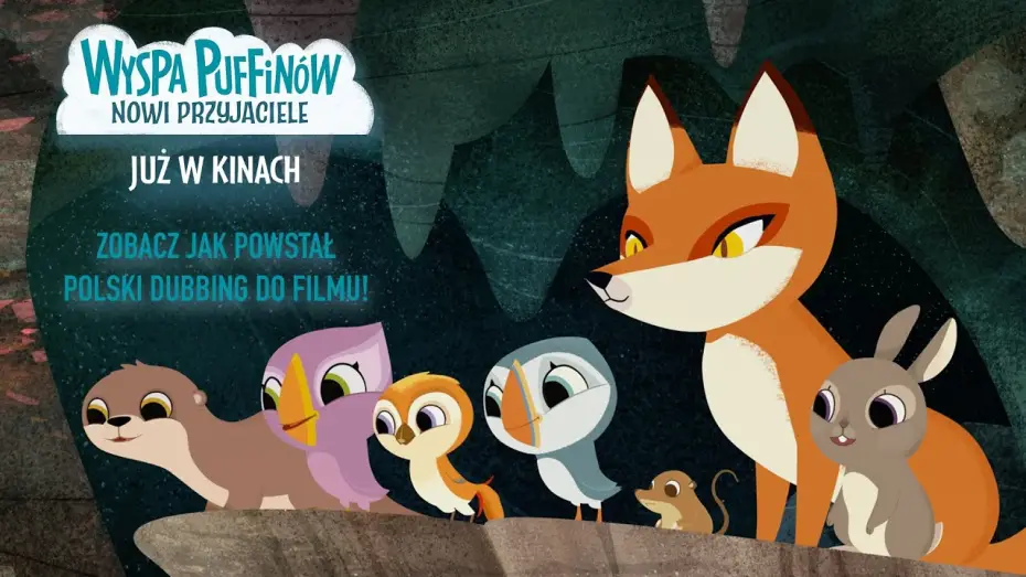 Video for the film Puffin Rock and the New Friends — Zobacz, jak powstawał polski dubbing do filmu!
