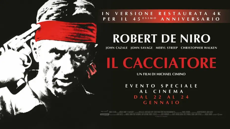 Video for the film The Deer Hunter — Il Cacciatore | Il capolavoro di Michael Cimino restaurato in 4K solo 22-23-24 gennaio | Trailer HD