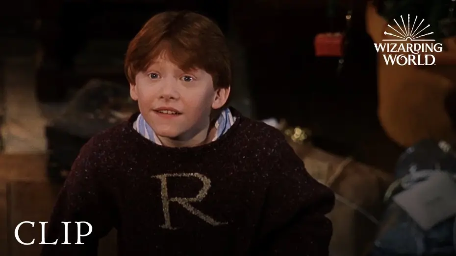 Video for the film Harry Potter and the Philosopher's Stone — Happy Christmas, Harry and Ron