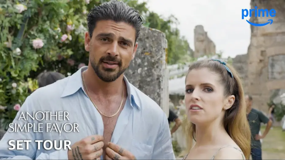 Video for the film Another Simple Favor — Set Tour with Michele Morrone