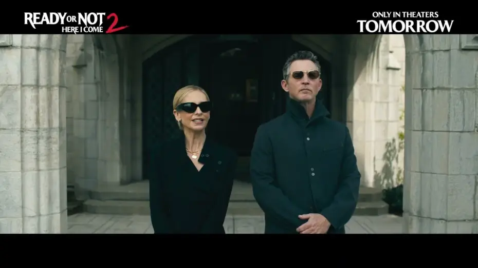 Video for the film Ready or Not: Here I Come — Only In Theaters Tomorrow