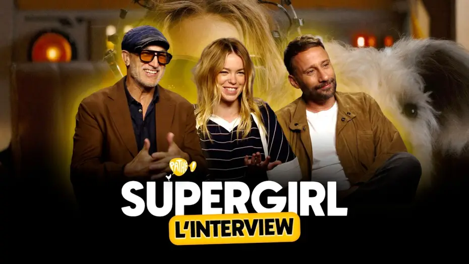 Video for the film Supergirl — L'INTERVIEW - SUPERGIRL (Milly Alcock, Matthias Schoenaerts & Craig Gillespie)