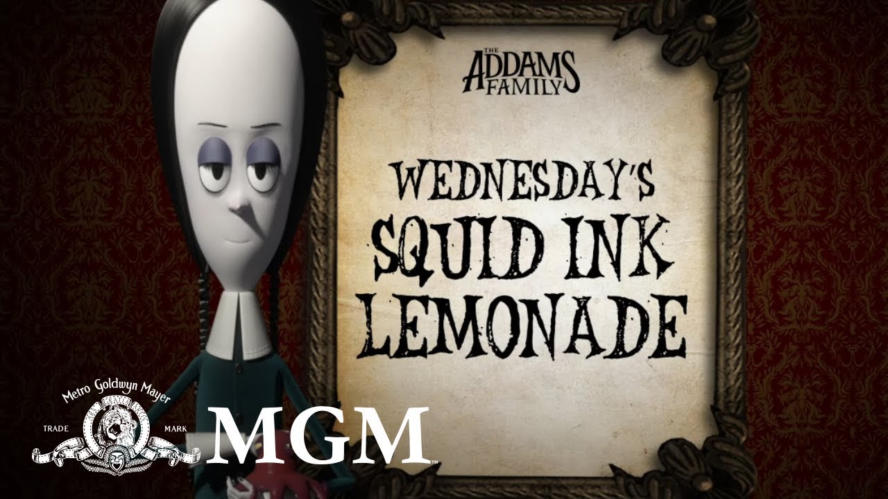 Video for the film The Addams Family — THE ADDAMS FAMILY | DIY: How To Make Wednesday’s Halloween Lemonade | MGM
