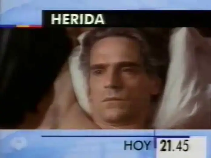 Video for the film Damage — Promo Herida (25/01/1996) Película emitida por Antena 3